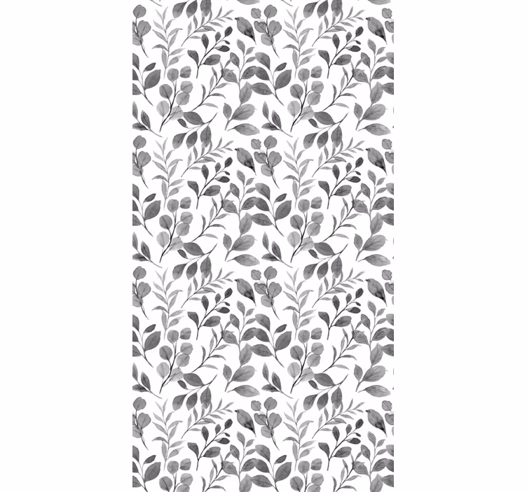 Rollo Blumen und Pflanzen "neue nostalgie" aquarellblätter - TenStickers