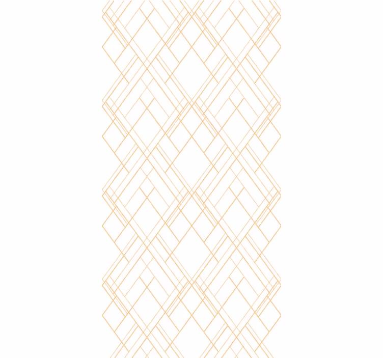 Fenster Rollo modern goldene Linien - TenStickers