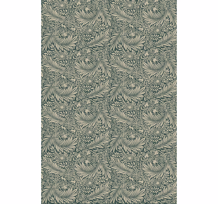 Klassische Rollos Jugendstil Blumenmuster - TenStickers