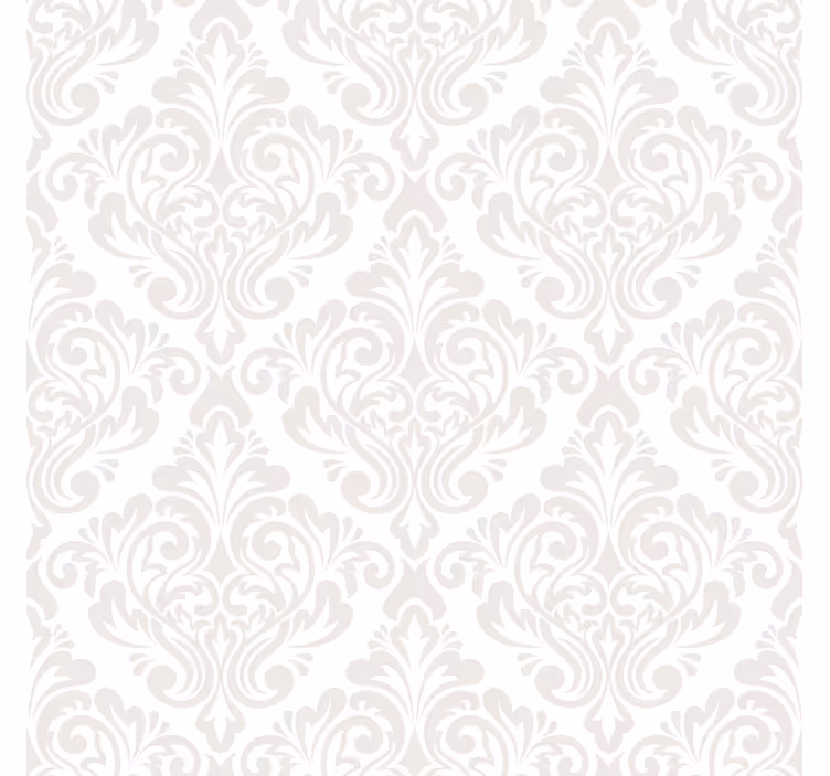 Rollos weißes Damask Wohnzimmer - TenStickers