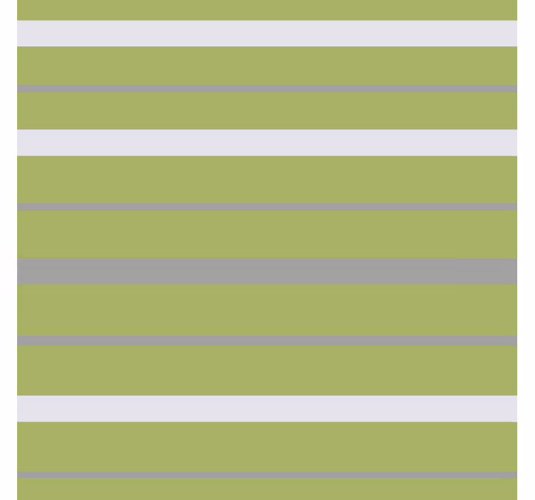 Rollo Fenster Elegant graues und grünes streifenmuster - TenStickers
