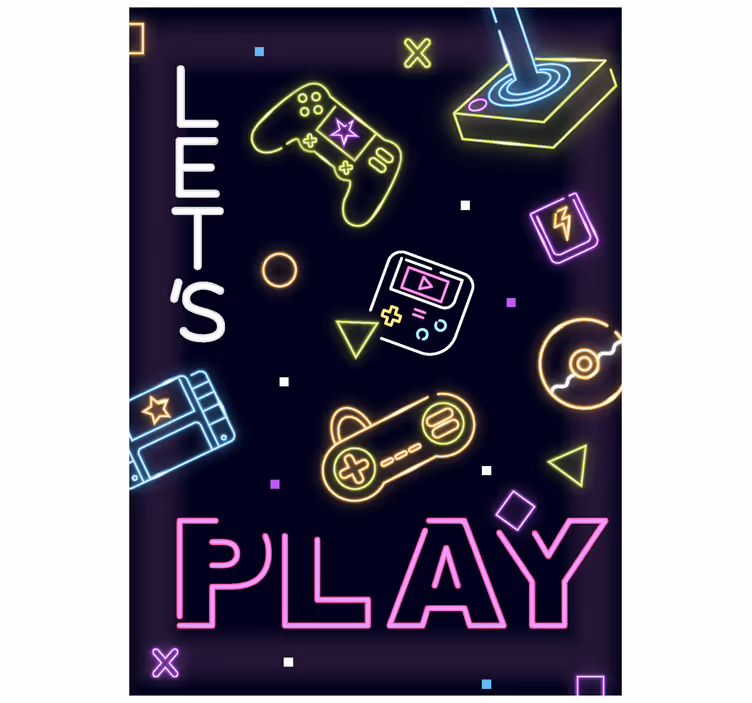 Gamer rollo neonsteuerung - TenStickers
