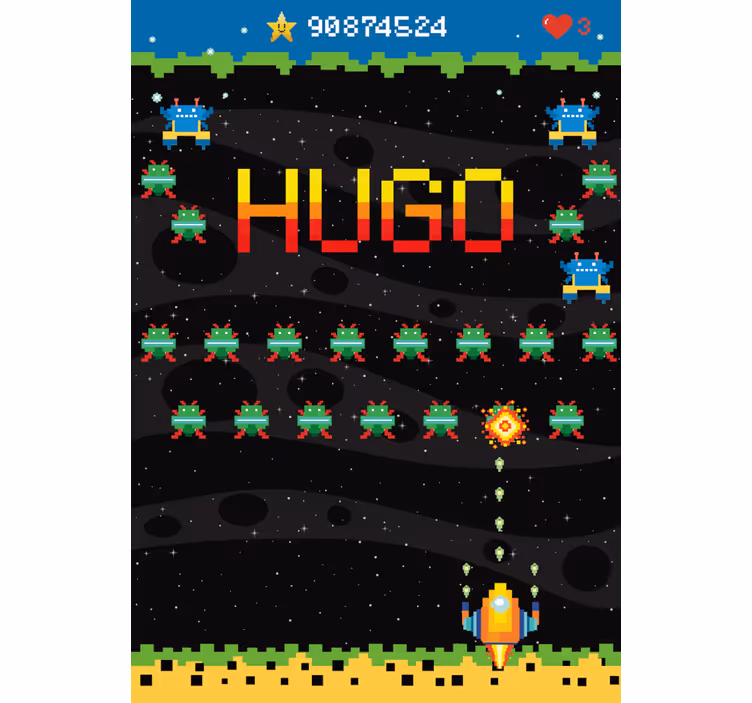 Gamer rollo 8-bit-arcade-bildschirm - TenStickers