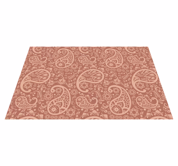Tischset textur elegantes blumenmuster - TenStickers