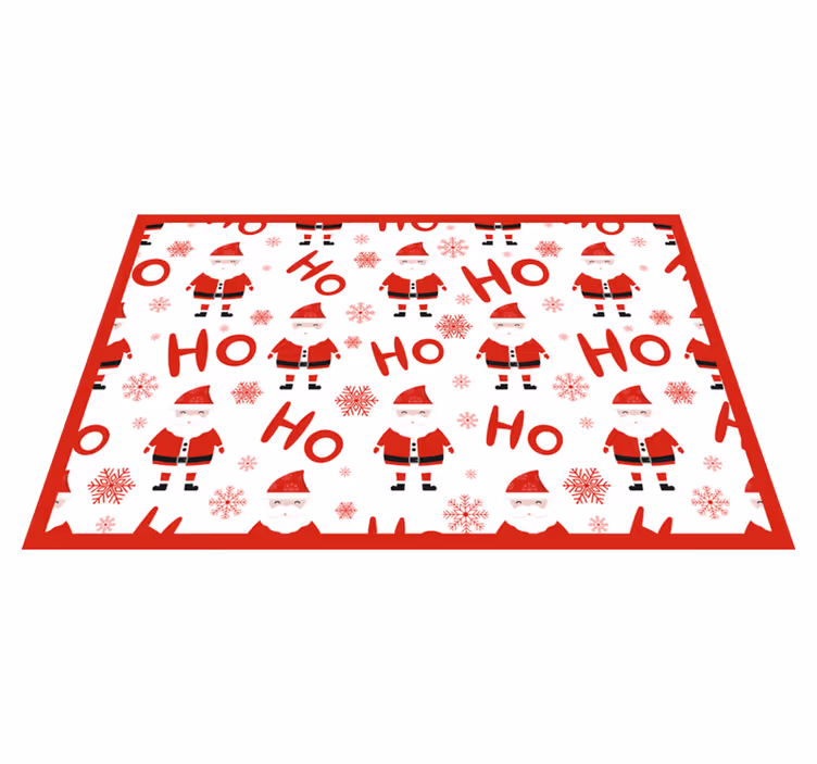 Tischset weihnachten weihnachtsmann festlichkeit - TenStickers