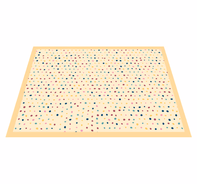 Tischset textur mit punkten - TenStickers