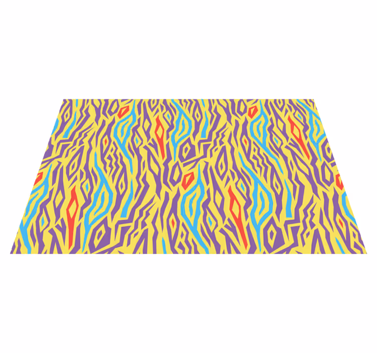 Tischset textur buntes abstraktes muster - TenStickers