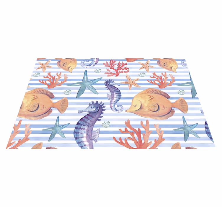 Tischsets originell unterwasser themen tischdekoration - TenStickers