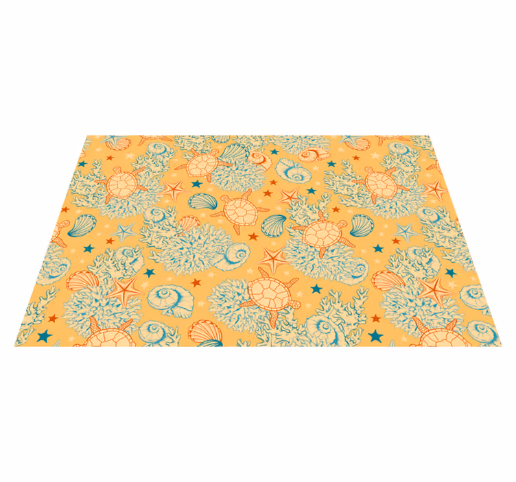 Tischsets originell mit muschelmuster - TenStickers