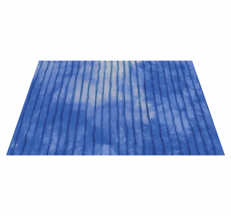 Tischset textur mit blauen streifenmuster - TenStickers