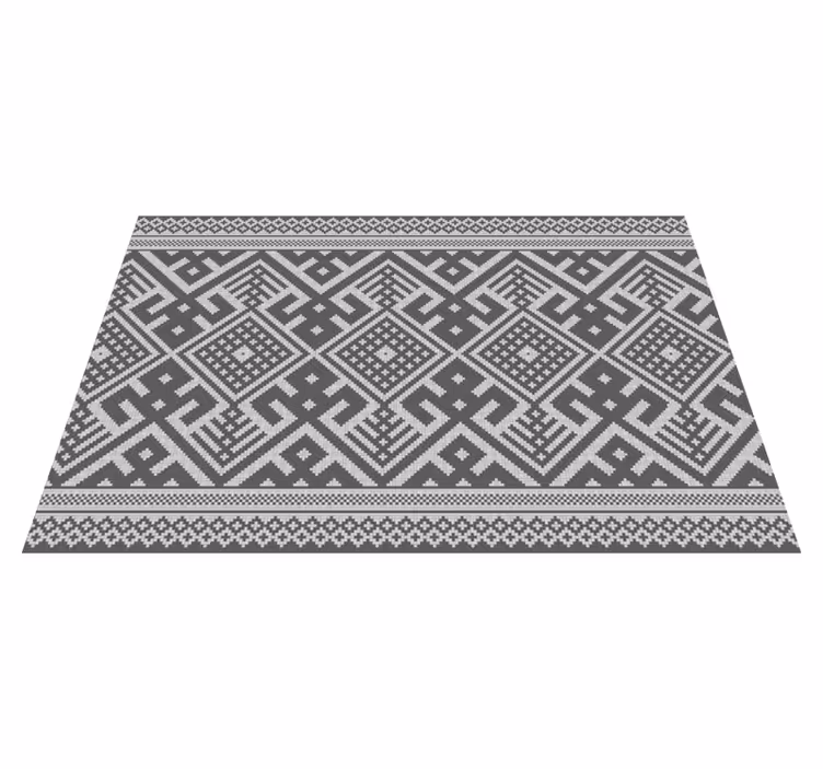 Tischset textur geometrisches muster tischgedeck - TenStickers