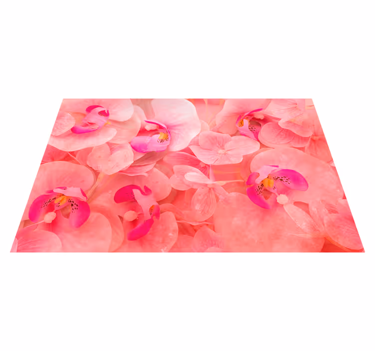 Tischset textur anmutige blumenkomposition - TenStickers