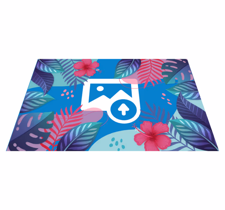 Tischsets originell bunte tropische blätter - TenStickers