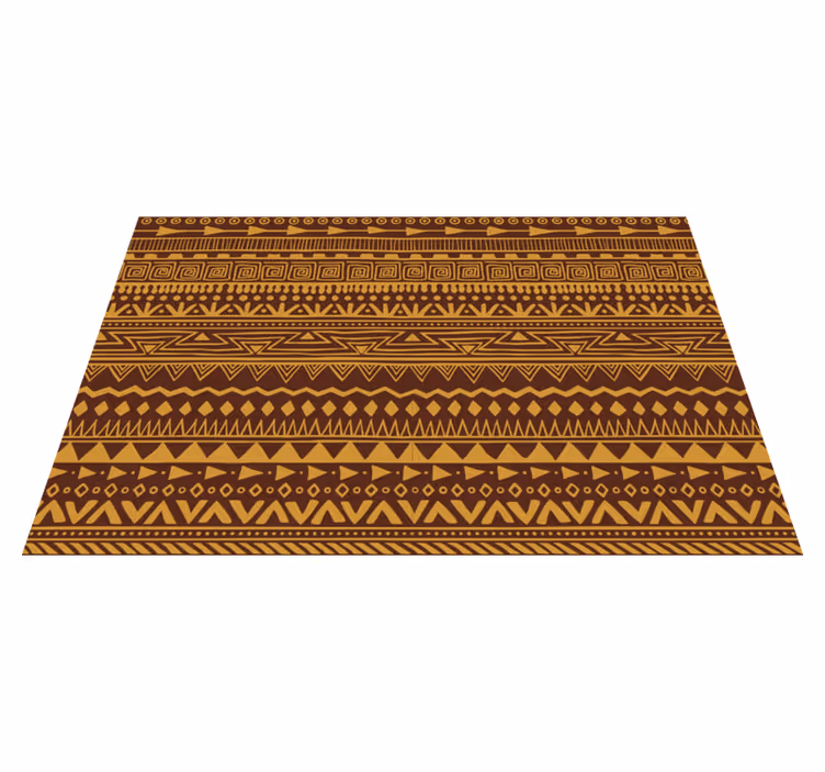 Tischset textur geometrisches tribal-muster - TenStickers