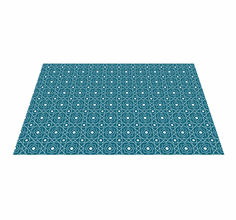 Tischset textur geometrisches oberflächenfinish - TenStickers