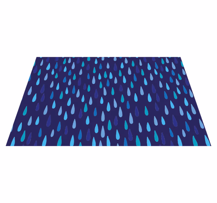 Tischset textur mit tropfenmuster - TenStickers