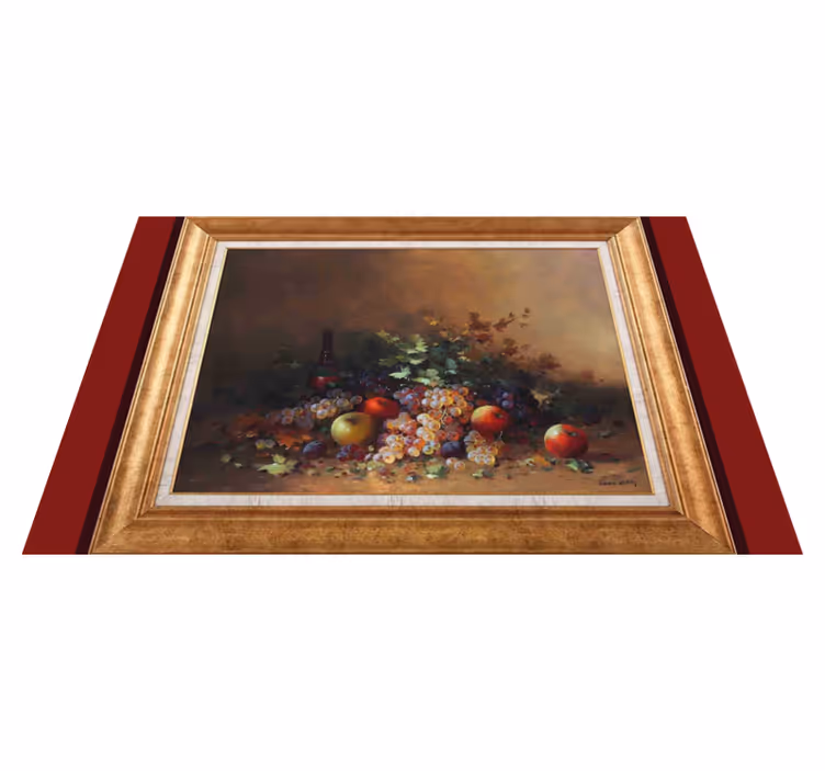 Tischsets originell mit obstarrangement kunst - TenStickers