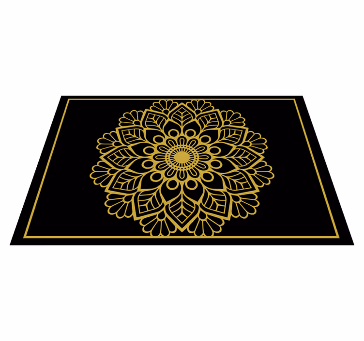 Tischset elegant mit anmutigem botanischen motiv - TenStickers