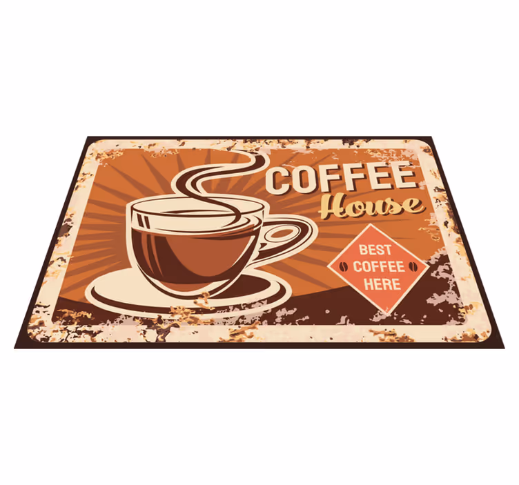 Platzset spruch kaffeehaus zitat - TenStickers