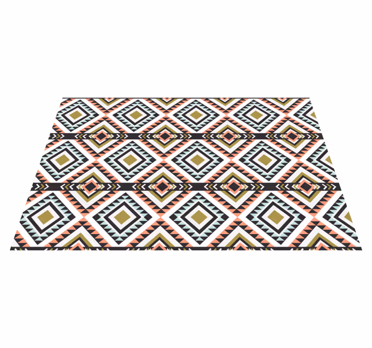 Tischsets originell mit geometrischem muster - TenStickers