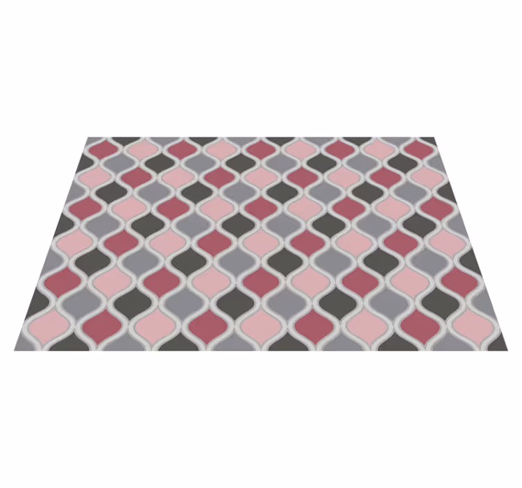 Tischset textur mit buntem muster - TenStickers