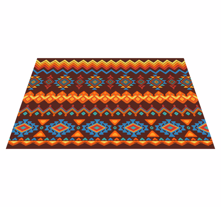 Tischset Textur Afrikanisches dreieck stammesmuster - TenStickers