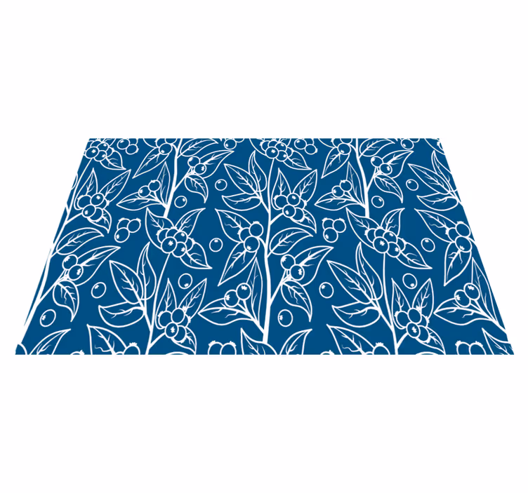 Tischset Textur zartes blumenmuster - TenStickers