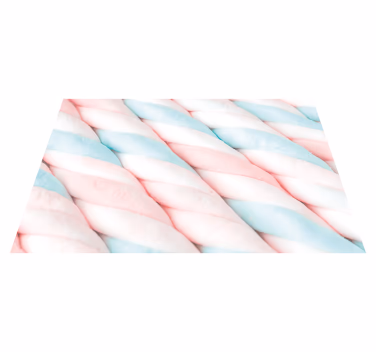 Tischsets originell in zuckerwatte-optik - TenStickers