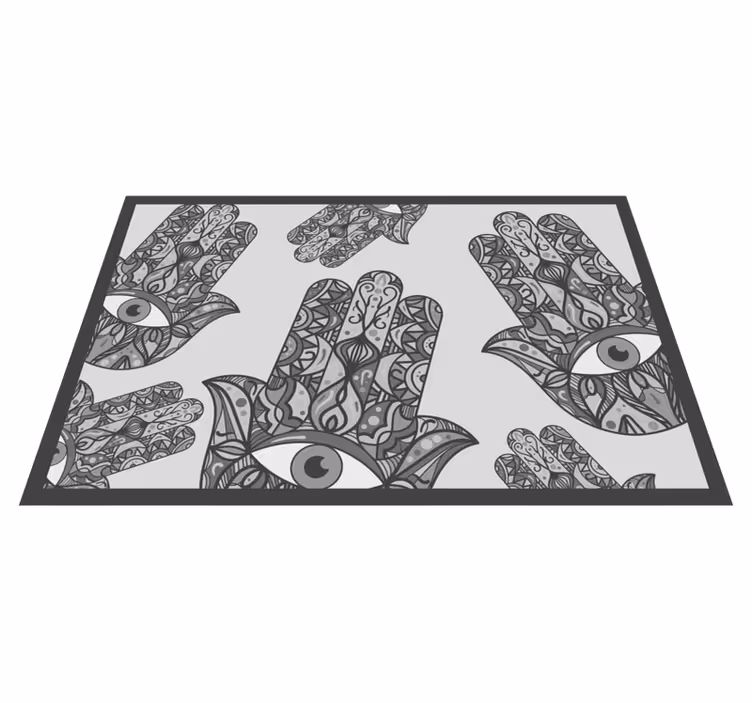 Tischsets originell mit kunstvollen handmustern - TenStickers