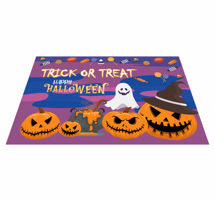 Tischset halloween leckereien tisch - TenStickers