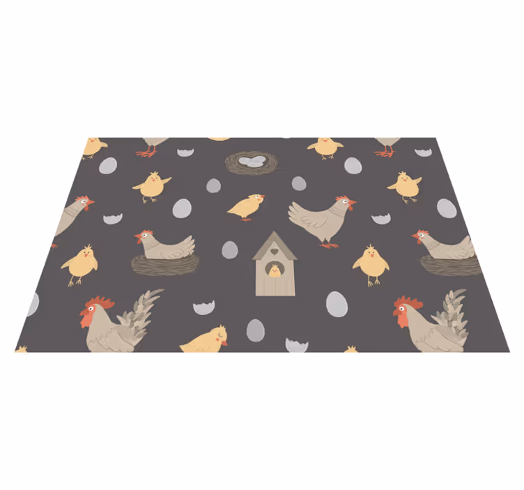 Tischset kinder bauernhof tiere - TenStickers
