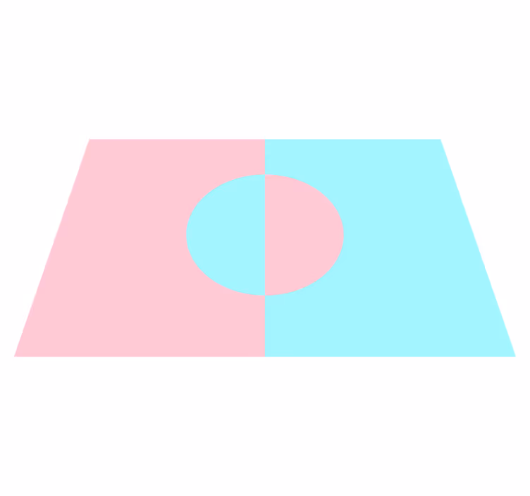 Tischset modern schalenarrangement minimalismus - TenStickers