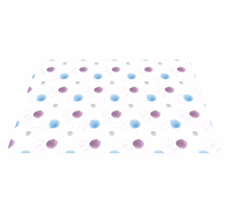 Tischset textur bunte punktmuster - TenStickers