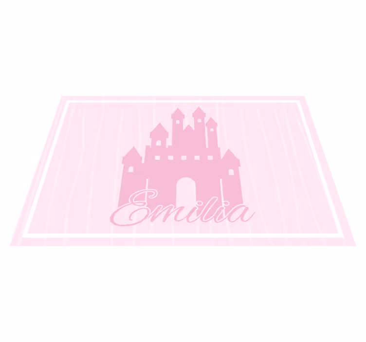 Tischset kinder im design von schlossmotiven - TenStickers