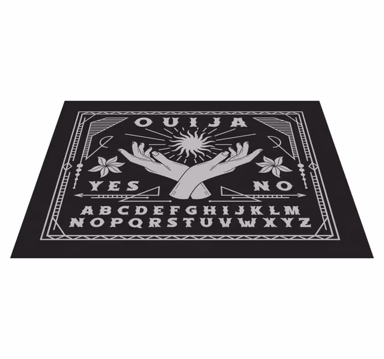 Platzset spruch ouija brett hände - TenStickers