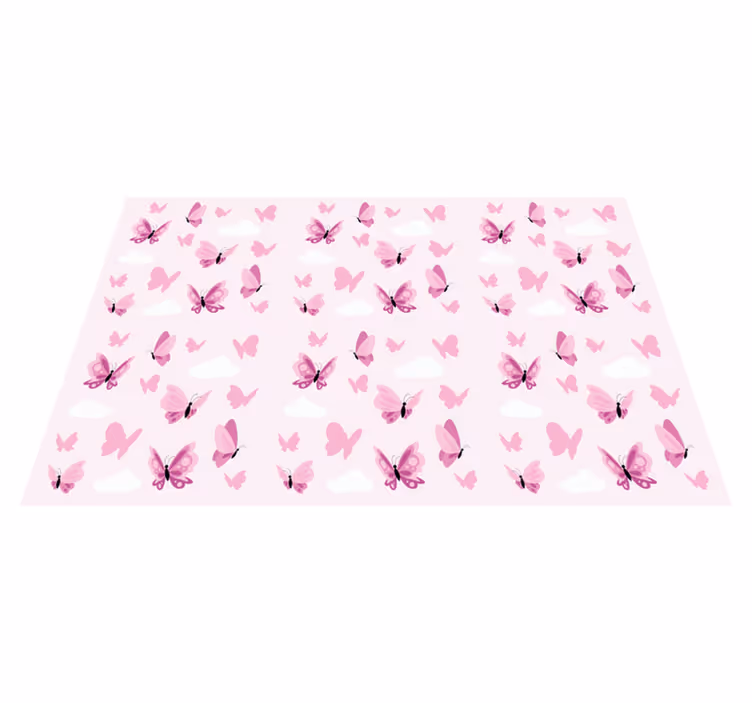 Tischset kinder mit schmetterlingsdruck muster - TenStickers