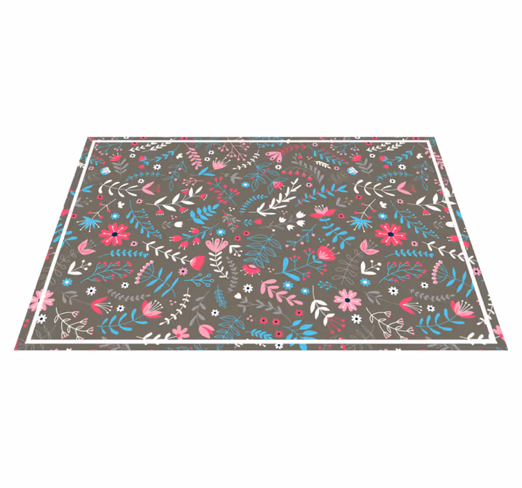 Tischset textur botanisches strukturfinish - TenStickers