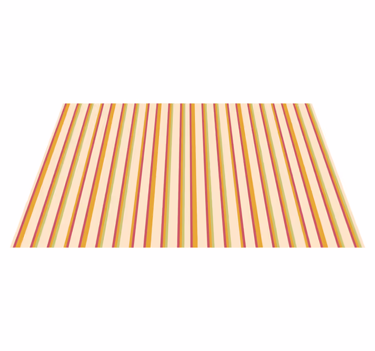 Platzdeckchen modern Retro-pastell-streifenmuster - TenStickers