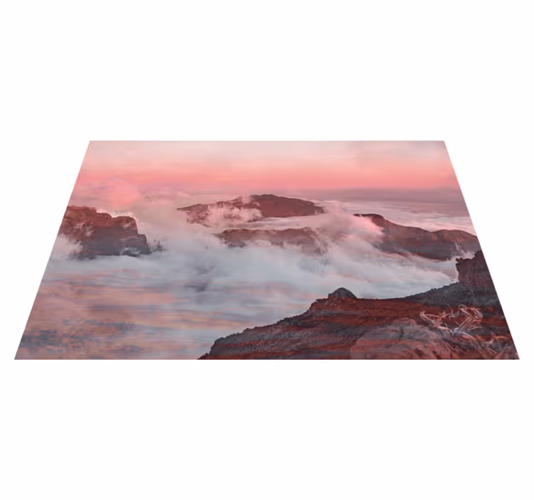 Tischset modern mit berglandschafts-motiv - TenStickers
