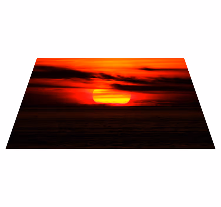 Tischset elegant sonnenuntergang über dem ozean - TenStickers