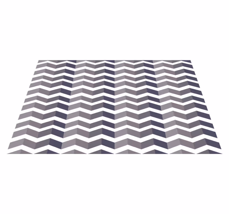 Tischset textur im chevron-muster design - TenStickers