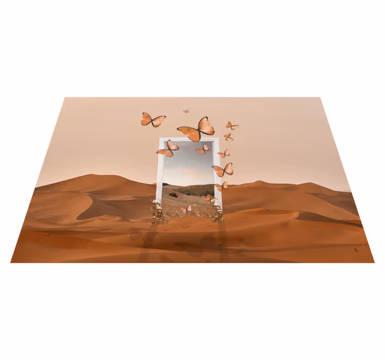 Tischsets originell schmetterlinge im aufbruch - TenStickers