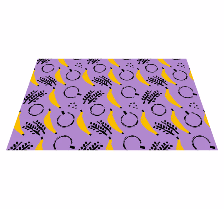 Tischsets originell mit bananenmuster motiv - TenStickers