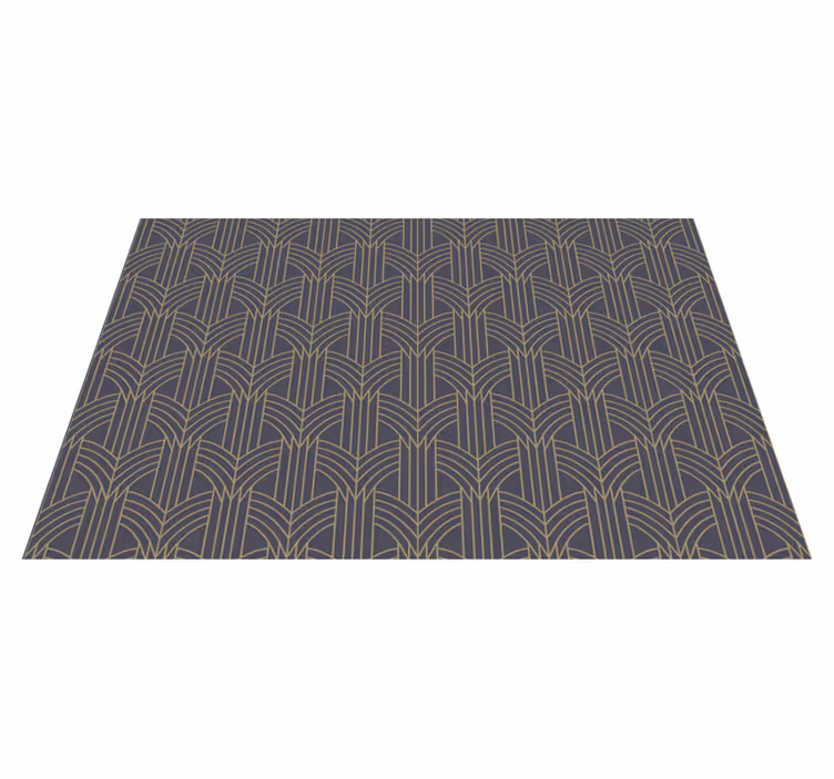Tischset textur mit stilvollem geometrischen element - TenStickers
