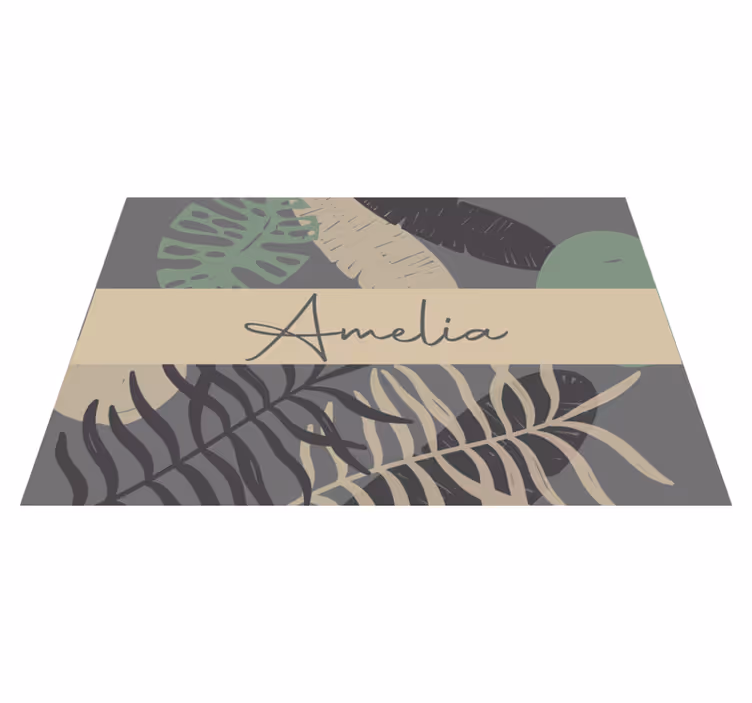 Platzdeckchen modern Dschungel im "boho"-stil - TenStickers