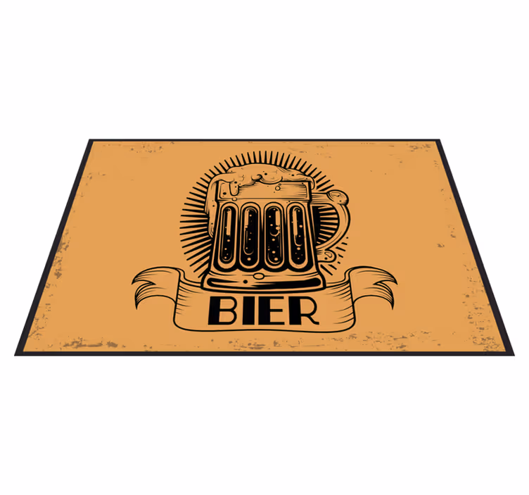 Tischsets originell Bierkrug - TenStickers
