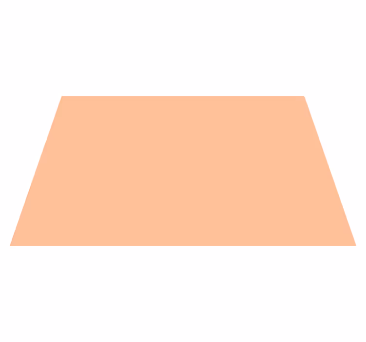 Tischset rechteckig Peach Fuzz - TenStickers