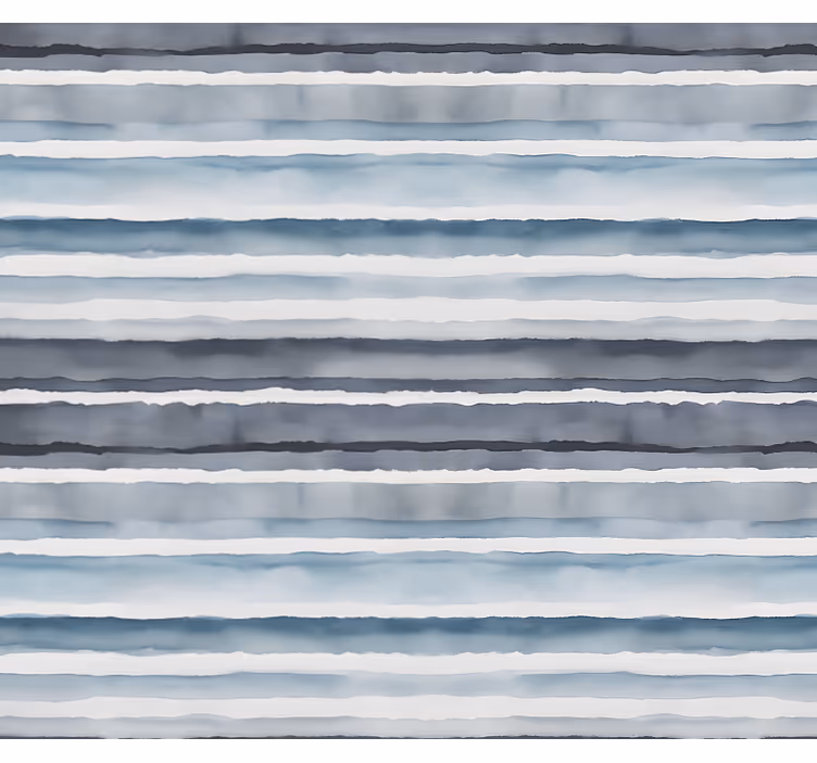 Fototapete badezimmer aquarell horizontmuster - TenStickers