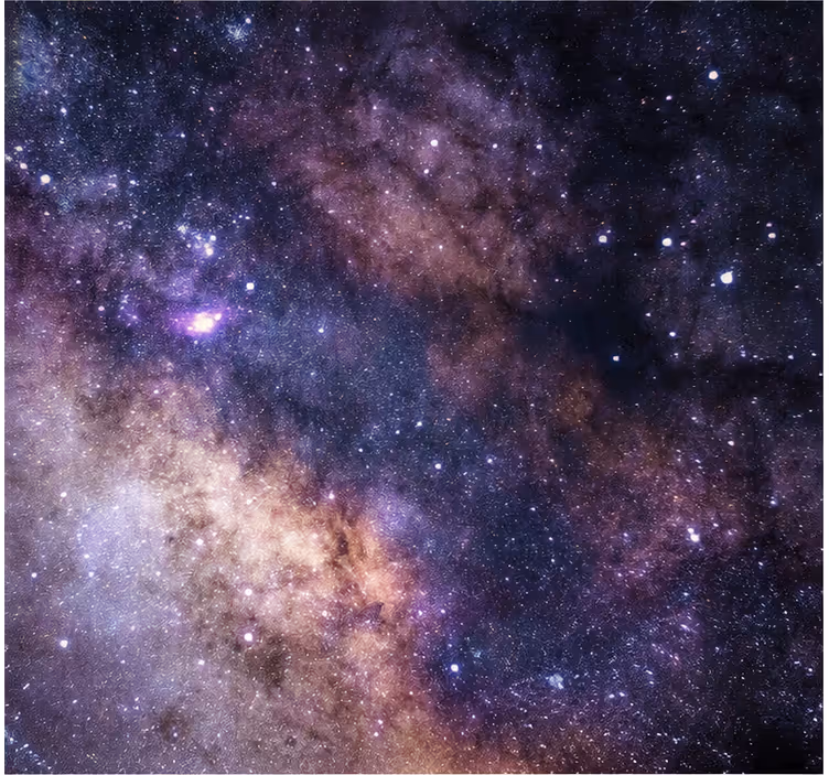 Fototapete himmel galaxie nacht - TenStickers