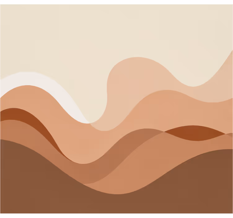 Fototapete muster terracotta - TenStickers